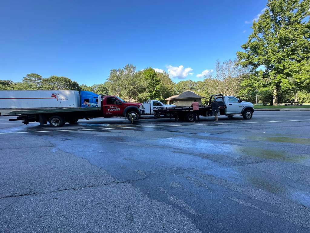 Engine diagnostics and on-site car repair by Baker's Towing Ringgold GA