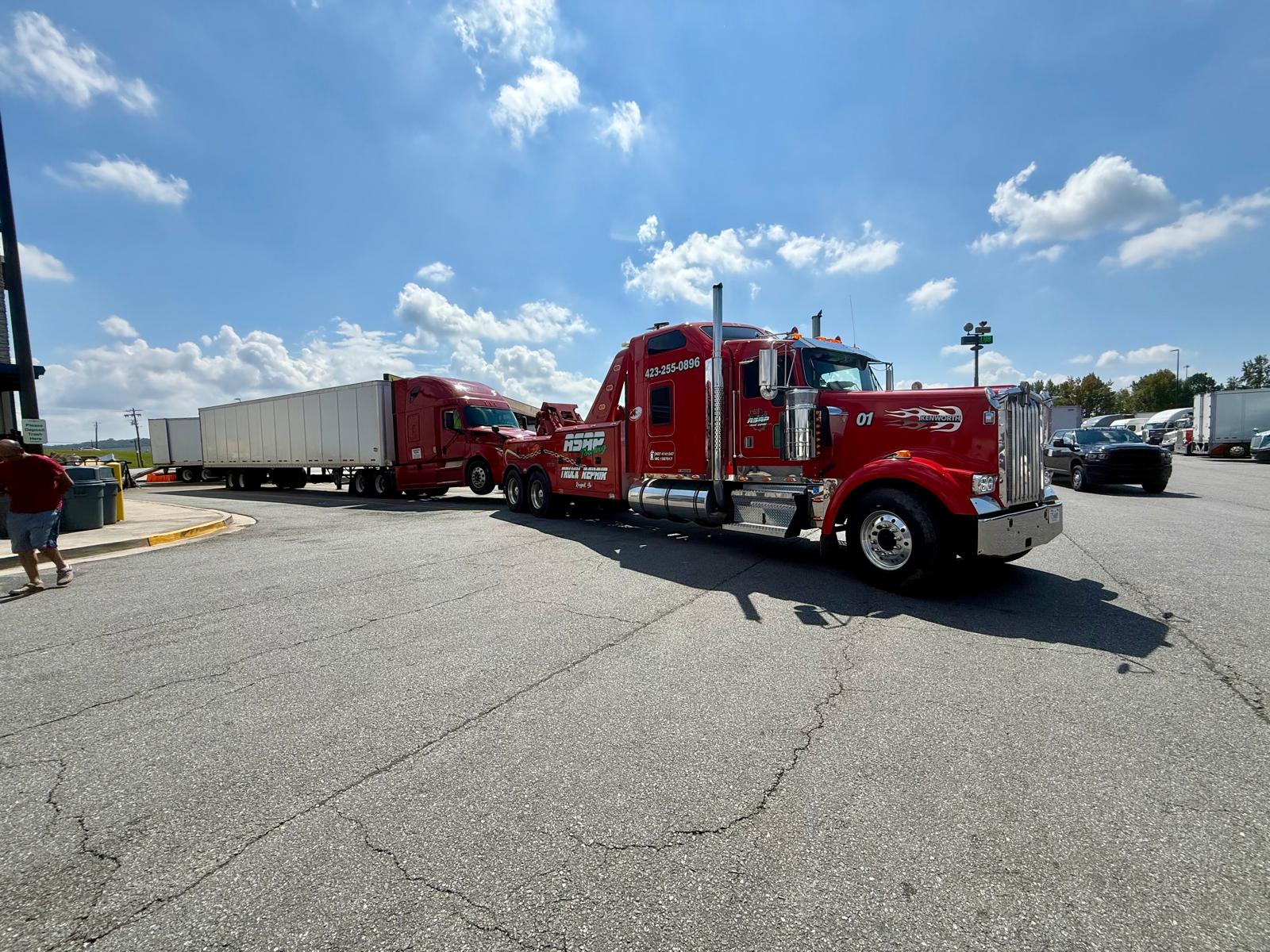 Car Towing Background